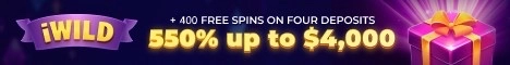 Claim iWild Casino Bonus