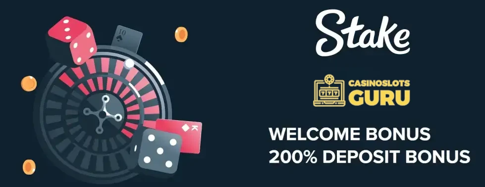 Stake.com Exclusive 200% Casino Bonus via CasinoSlotsGuru – Up to $1000 for New Players