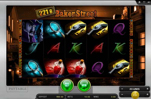 221B Baker Street best online slot