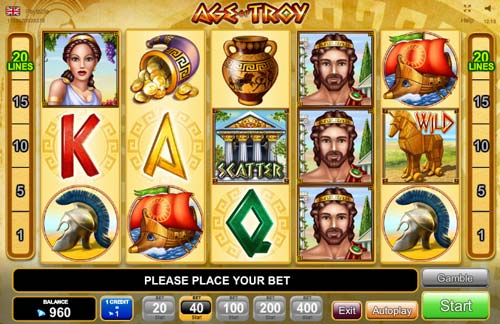 Age of Troy best online slot