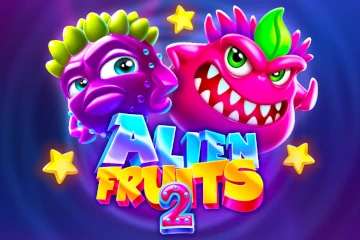Alien Fruits 2 logo - free slot demo by BGaming
