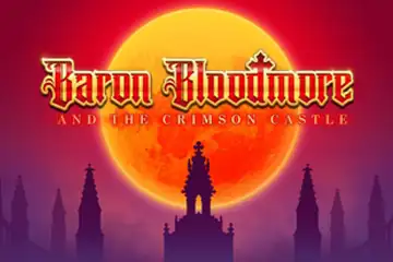 Baron Bloodmore and the Crimson Castle logo - free slot demo by Thunderkick