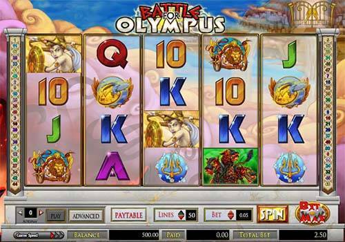 Battle For Olympus best online slot