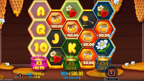 Bonus Game and Free Spins in Bee Keeper Slot by Pragmatic Play