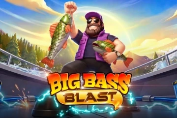 Big Bass Blast logo - free slot demo by Pragmatic Play