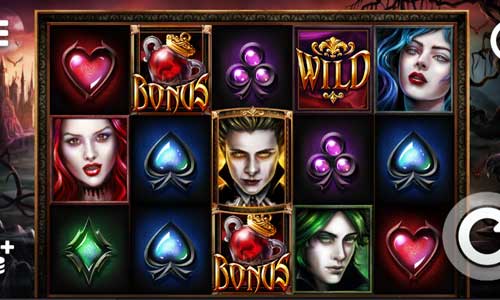 Blood Lust base game screenshot showing reels and features