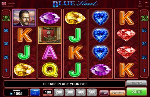 Blue Heart best online slot