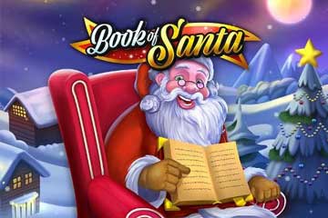 Book of Santa logo - free slot demo by Stakelogic
