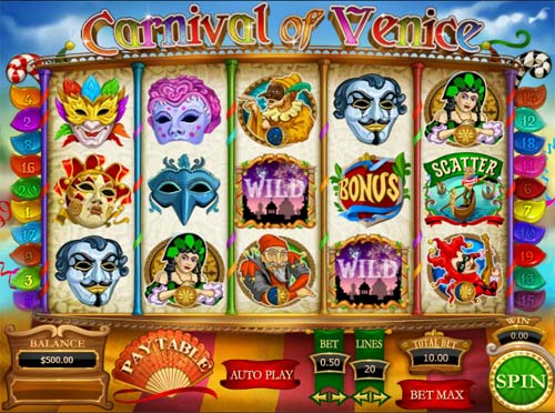 Carnival of Venice best online slot