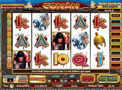 Conan the Barbarian best online slot