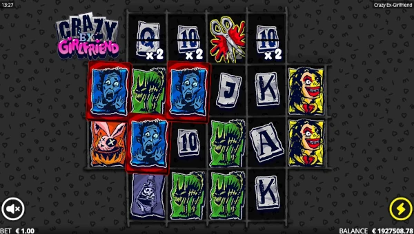 Base Game Screenshot of Crazy Ex-Girlfriend slot