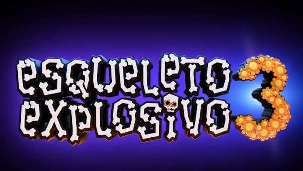 Esqueleto Explosivo 3 base game screenshot showing reels and features