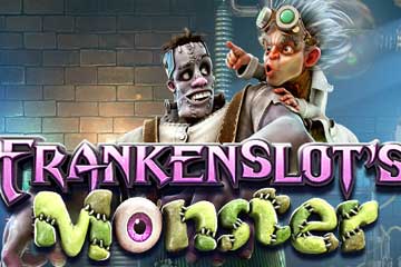 Frankenslots Monster logo - free slot demo by Betsoft