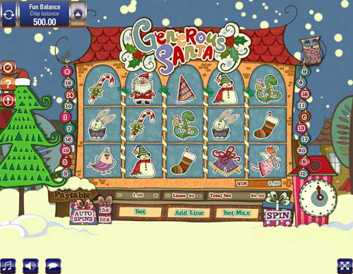 Generous Santa best online slot