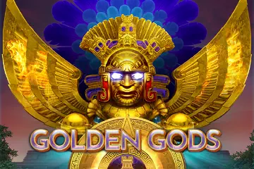 Golden Gods logo - free slot demo by Relax Gaming