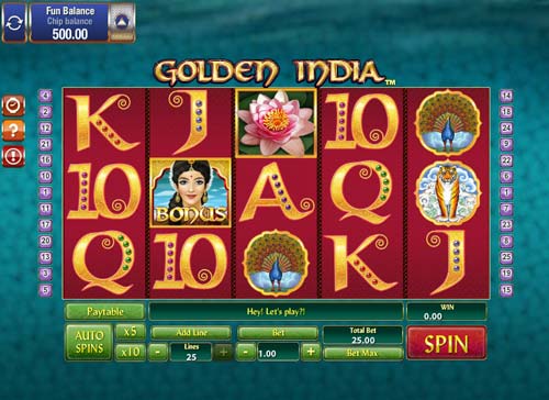 Golden India best online slot