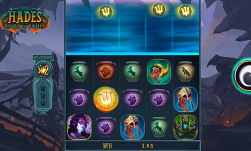 Hades River of Souls base game screenshot showing reels and features