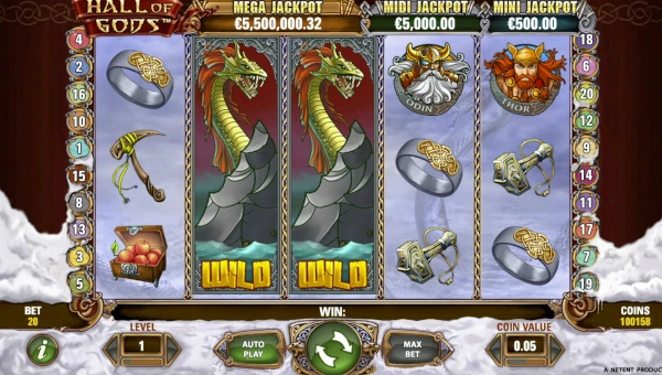 Hall of Gods Gameplay
