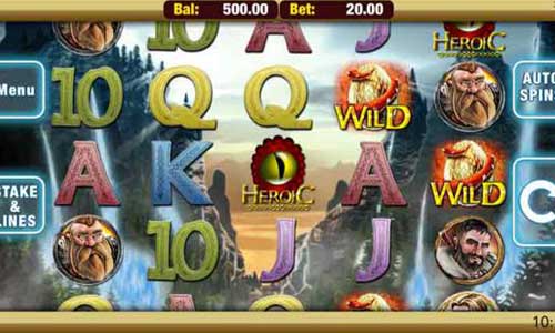 Heroic best online slot