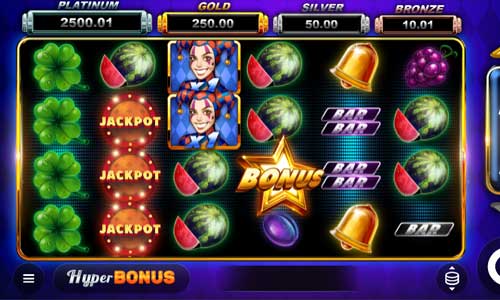Joker Max base game screenshot showing reels and features