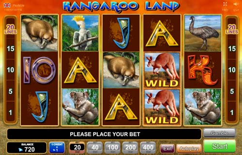 Kangaroo Land best online slot