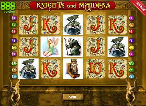 Knights and Maidens best online slot