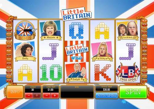 Little Britain best online slot