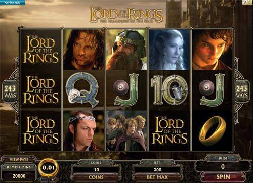 Lord of the Rings Jackpot best online slot