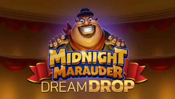 Midnight Marauder Dream Drop base game screenshot showing reels and features