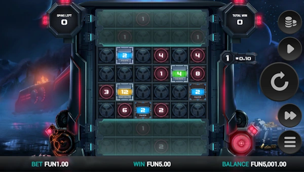 Money Cart 4 base game screenshot showing reels and features