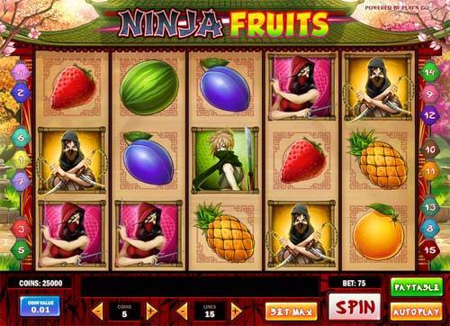 Ninja Fruits best online slot