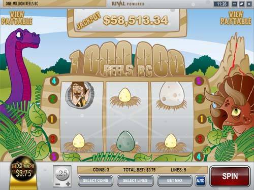 One Million Reels BC best online slot