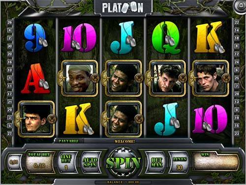 Platoon best online slot