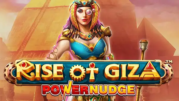 Rise of Giza base game screenshot showing reels and features