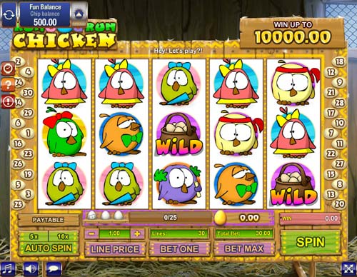 Run Chicken Run best online slot
