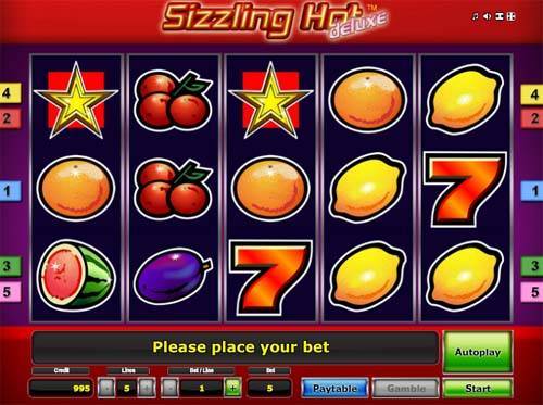 Sizzling Hot Deluxe best online slot