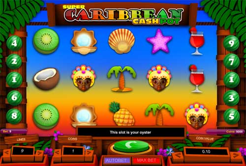 Super Caribbean Cashpot best online slot