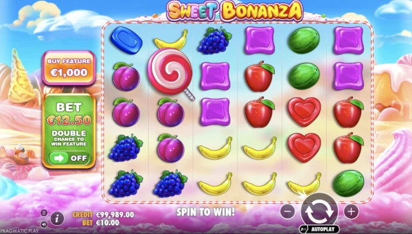 Sweet Bonanza Base Game Screenshot
