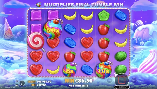 Sweet Bonanza Bonus Game and Free Spins Features