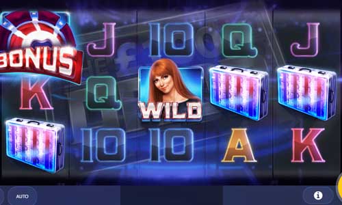 The 100K Drop Slot Base Game The 100K Drop base game screenshot showing reels and features