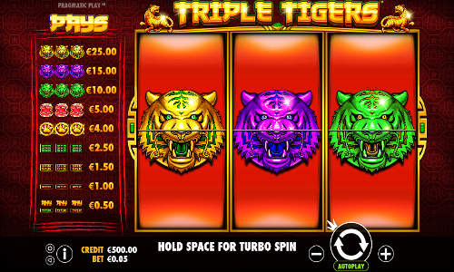 Triple Tigers best online slot