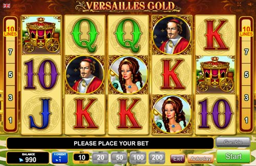 Versailles Gold best online slot