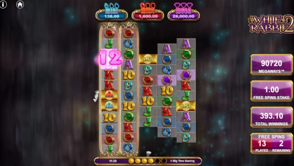 Bonus Game and Free Spins with Cupcake expansions and character bonuses