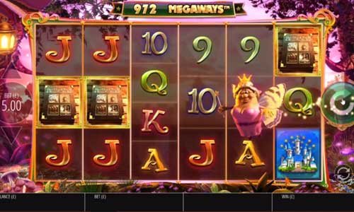 Wish Upon a Jackpot Megaways base game screenshot showing reels and features