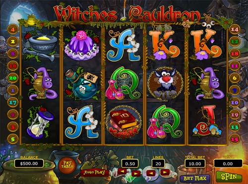 Witches Cauldron best online slot