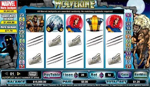 Wolverine best online slot