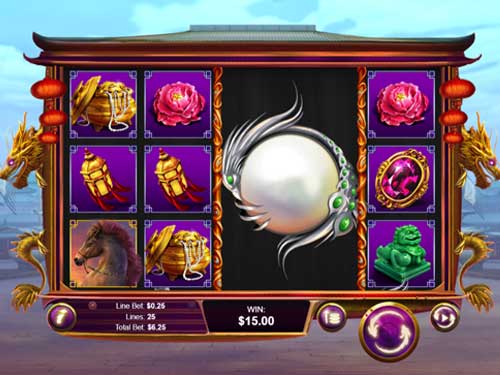 Wu Zetian base game screenshot showing reels and features